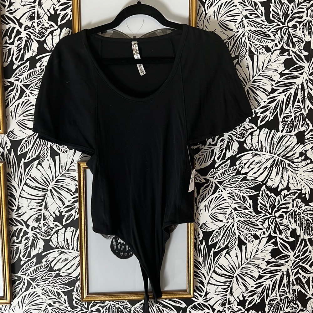 Free people body suit shirt